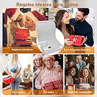 Vista 10 de Almohadillas térmicas eléctricas para espalda, hombros, caliente, para cuello y brazos, abdomen, húmeda para piernas y rodilla, apagado automático