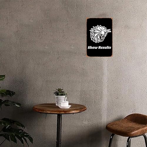 Miniatura 5 de UOAIUDT Letrero de metal con diseño de esqueleto de carreras con texto en inglés "Everything Will Kill You So Choose Something Fun Retro Tin Sign"