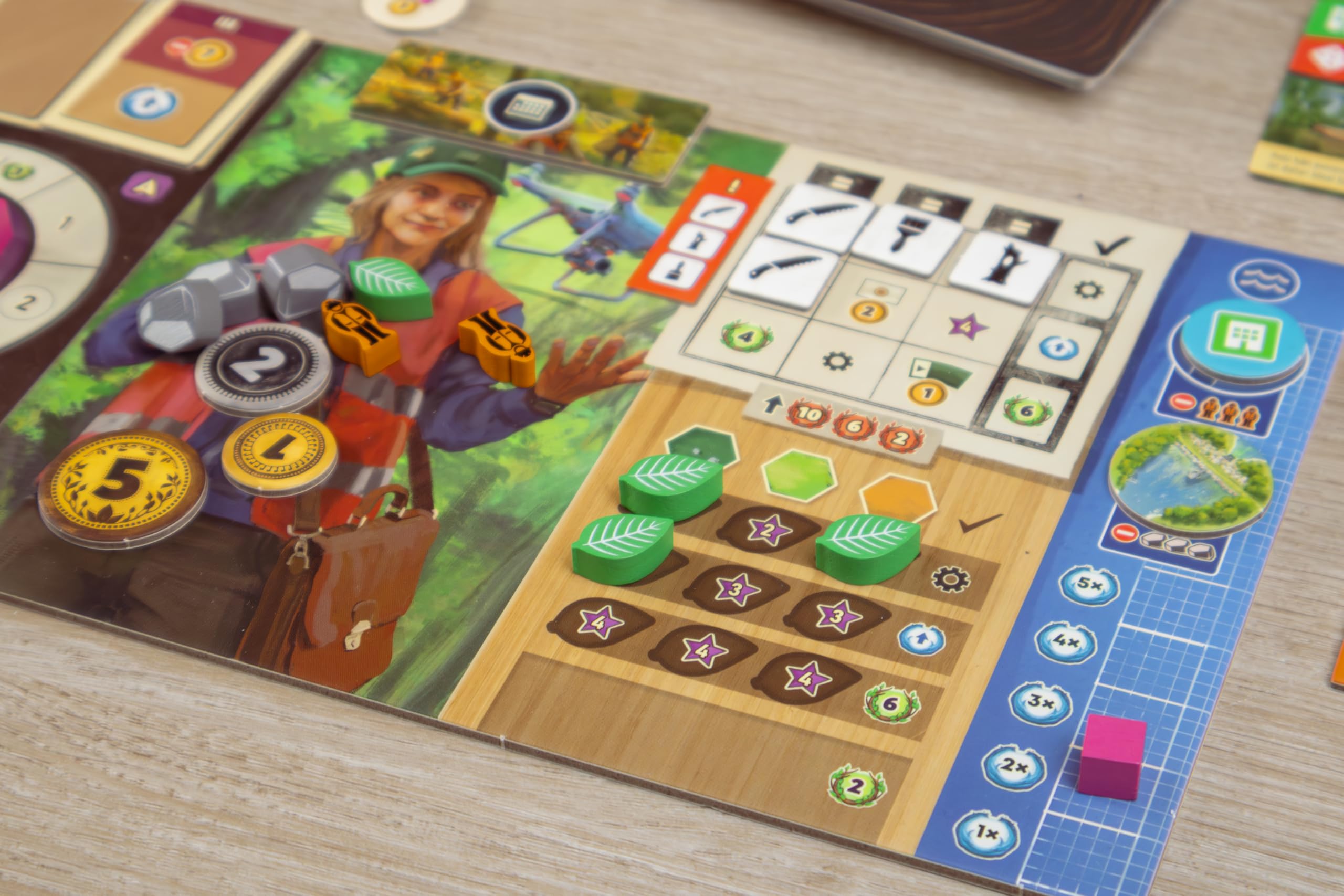 Pegasus Spiele 56270G - Forestry Brettspiel für Experten