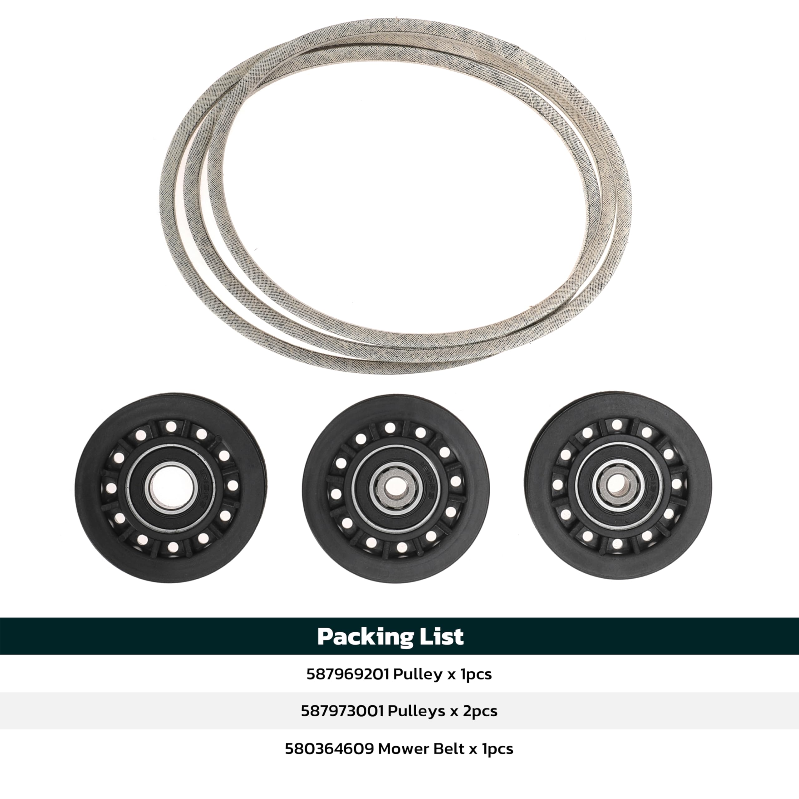 Idler Pulley Belt Repair Kit Replaces 587973001 587969201 580364609, fits for Husqvarna LC221A LC221AH Walk-Behind Lawn Mowers, for Husqvarna 22" AWD HU675AWD HU725AWD Mowers — Amazon image 5