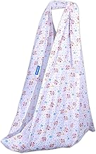 SJ SHINE Born Baby Hanging Swing Cradle Cotton thottil Cloth thuni for Babies Baby Boy's and Girl's Sleep Cotton Cloth Cradle/Zula//Jhula/Jhoola/uyalalu for New Born Babies (White)