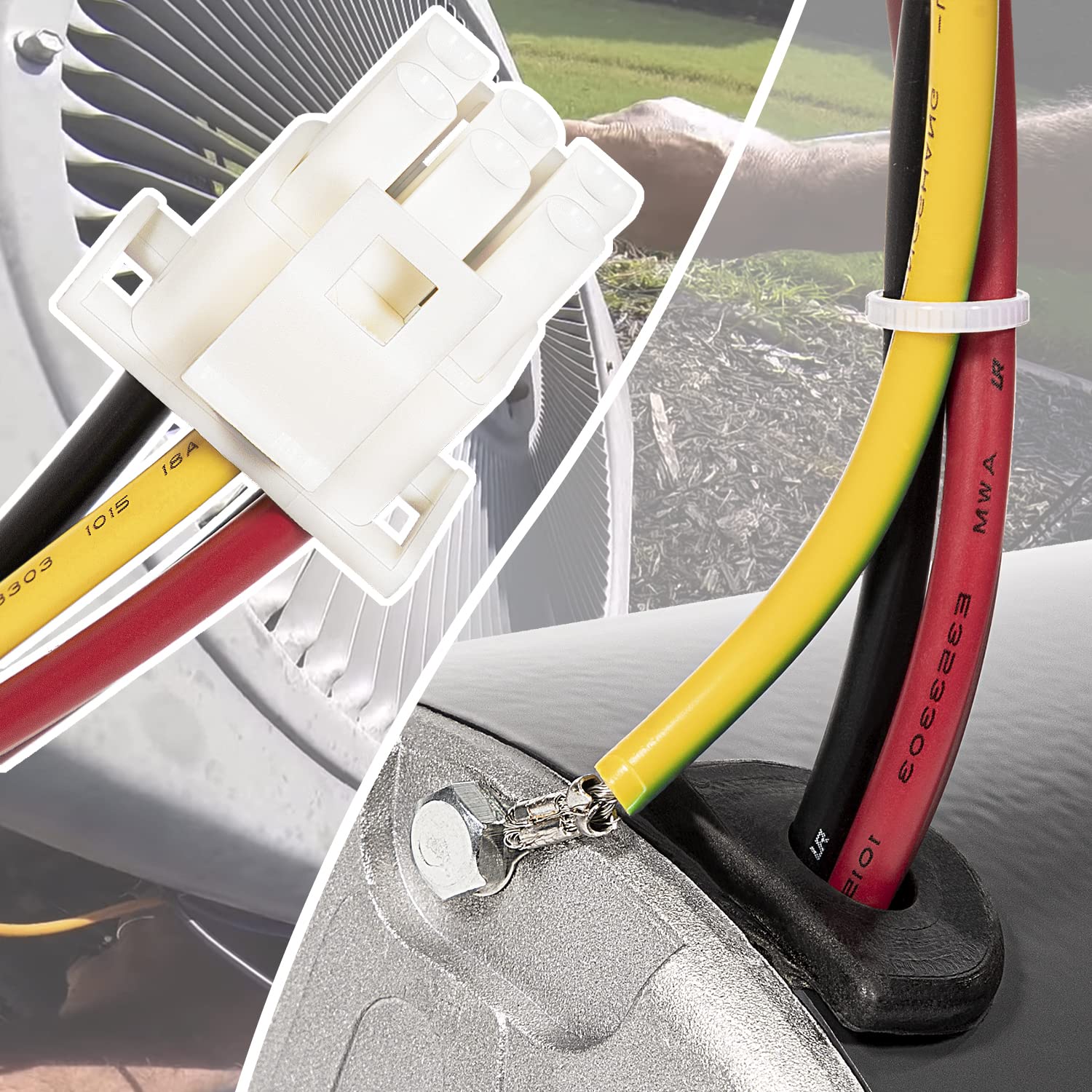 Deecaray F48AA68A50 Upgrade Condensing Fan Motor, 1/4 Hp 230 Volt 850 RPM,  Replace Part No. F48AA68A50 - Amazon.com