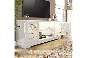 AMERLIFE High Gloss TV Stand: Modern Style for Your Living Room