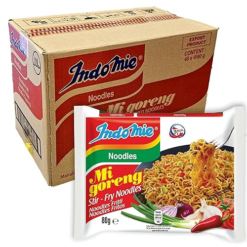 Indomie Mi Goreng Instant Stir Fried Noodles 80g | 40 Pack Box