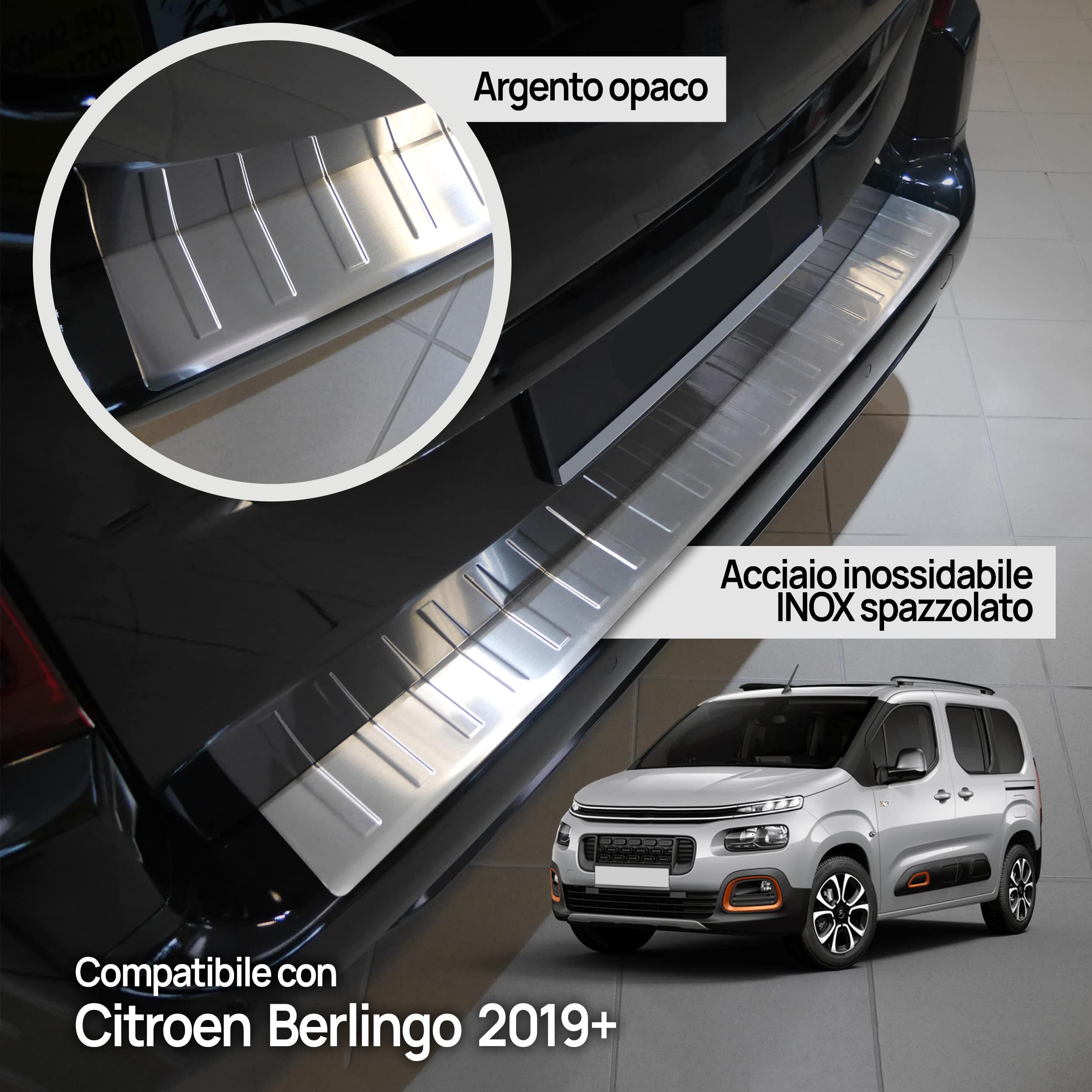 Paraurti Posteriore Citroen Berlingo In Accessori E Ricambi Auto - 13