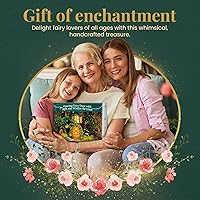 Vista 3 de Puerta de hadas de apertura y ventana con luz, puertas de hadas para árboles al aire libre, puerta de hadas, kit de casa de hadas, decoración