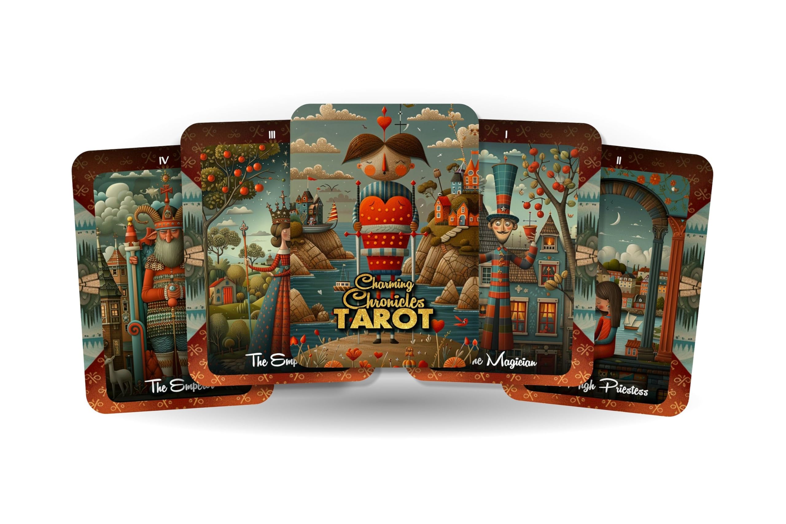 Charming Chronicles Tarot - 78 Cards