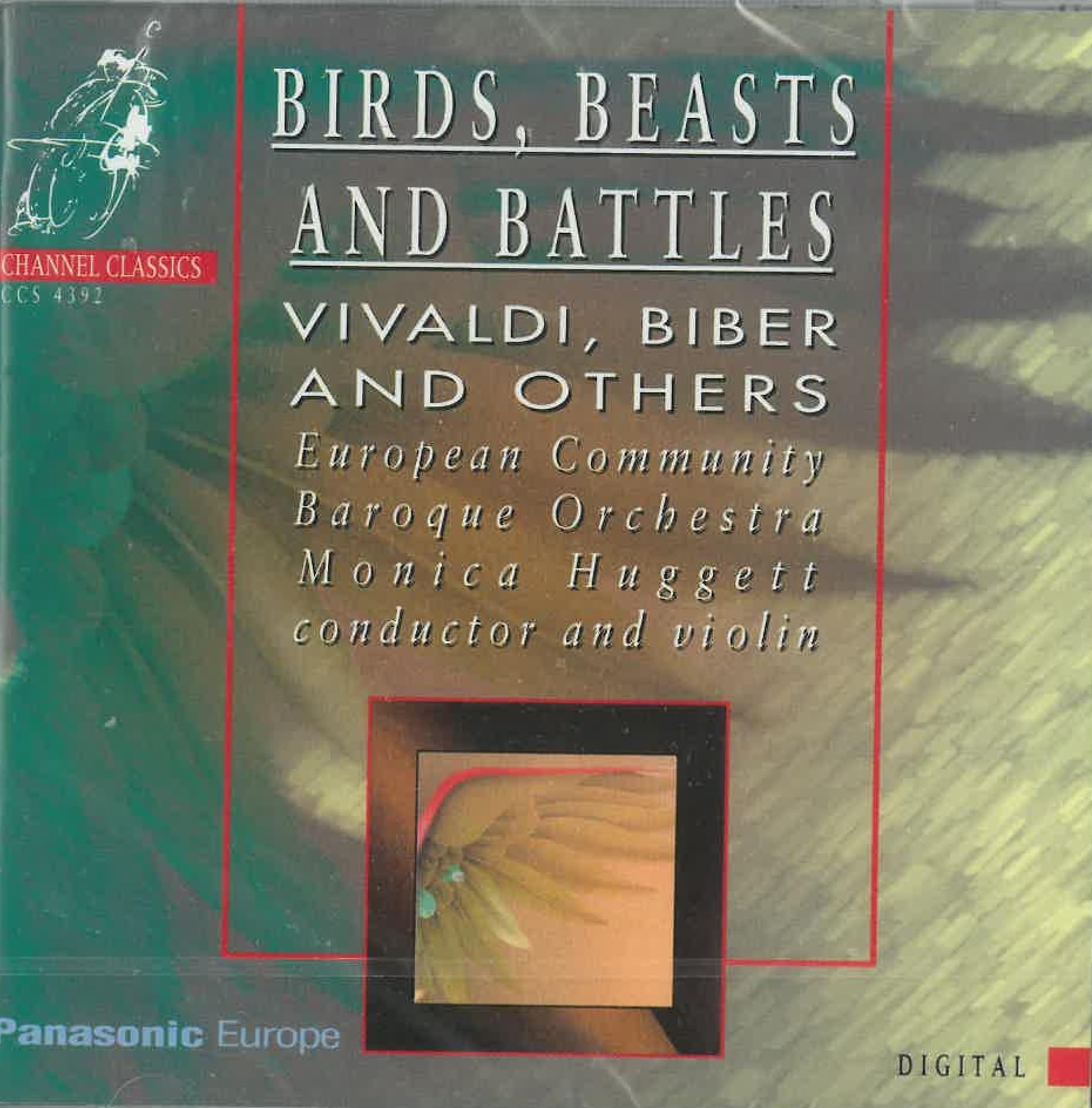 Birds Beasts & Battles [Audio CD] Huggett, M/Huggett;M-European C and Monica Huggett