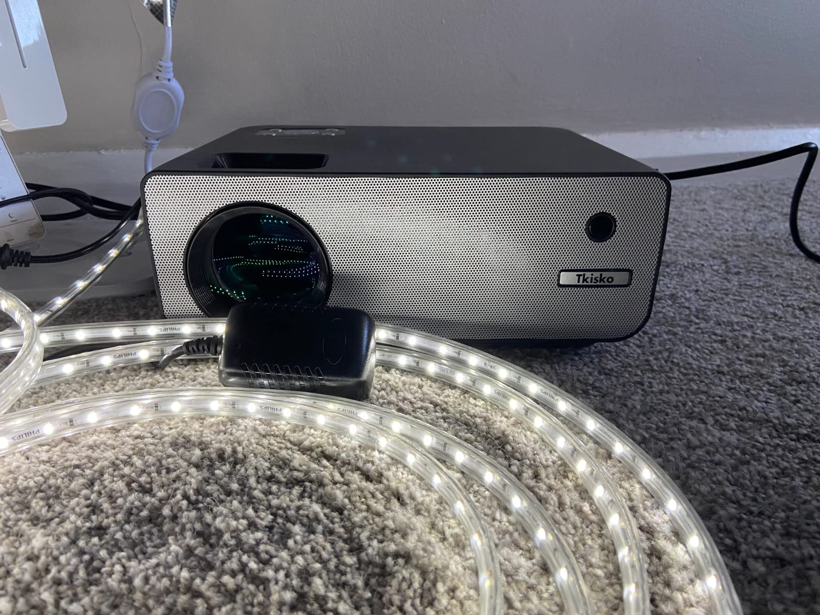 $50/mo - Finance 5G WiFi Bluetooth Projector, 4K-Supported Tkisko ...
