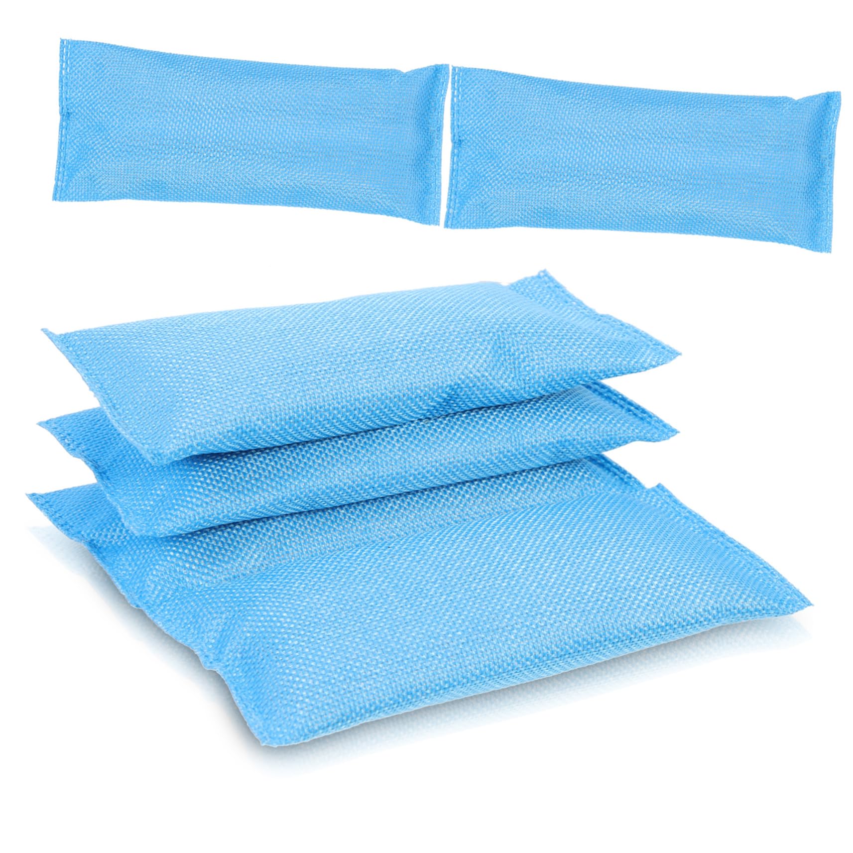 Hemobllo Sacchetti Deodoranti Per Ambienti e Deodorante Per Scarpe in Carbone Di Bambù, Professionale e Sostituibile, Assorbiodori e Umidità Per Armadi, Auto e Spazi Chiusi – Confezione Da 6 Pezzi