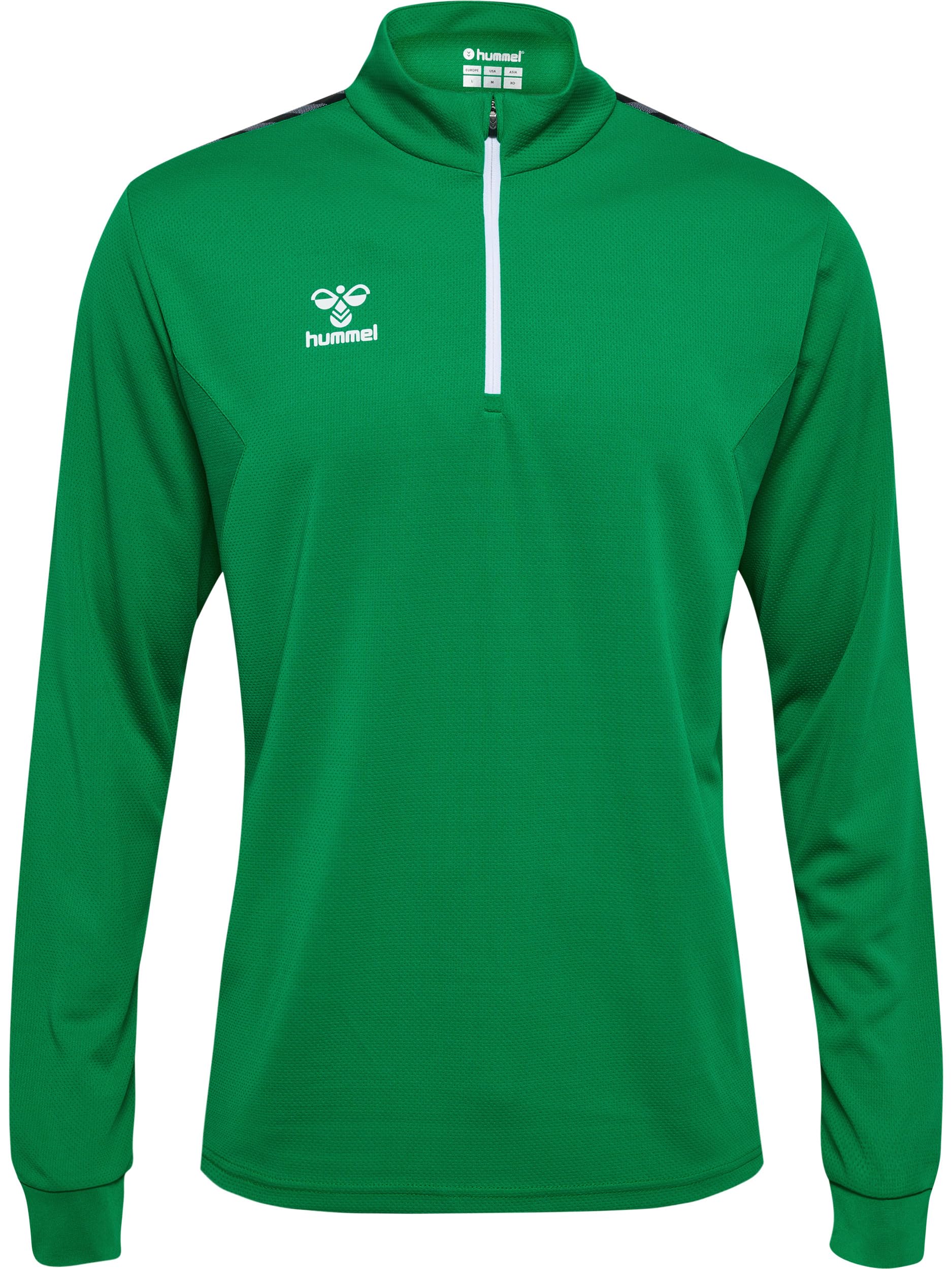 Sweat Hummel Hmlauthentic avec demi-zip thermorégulateur pour le sport
