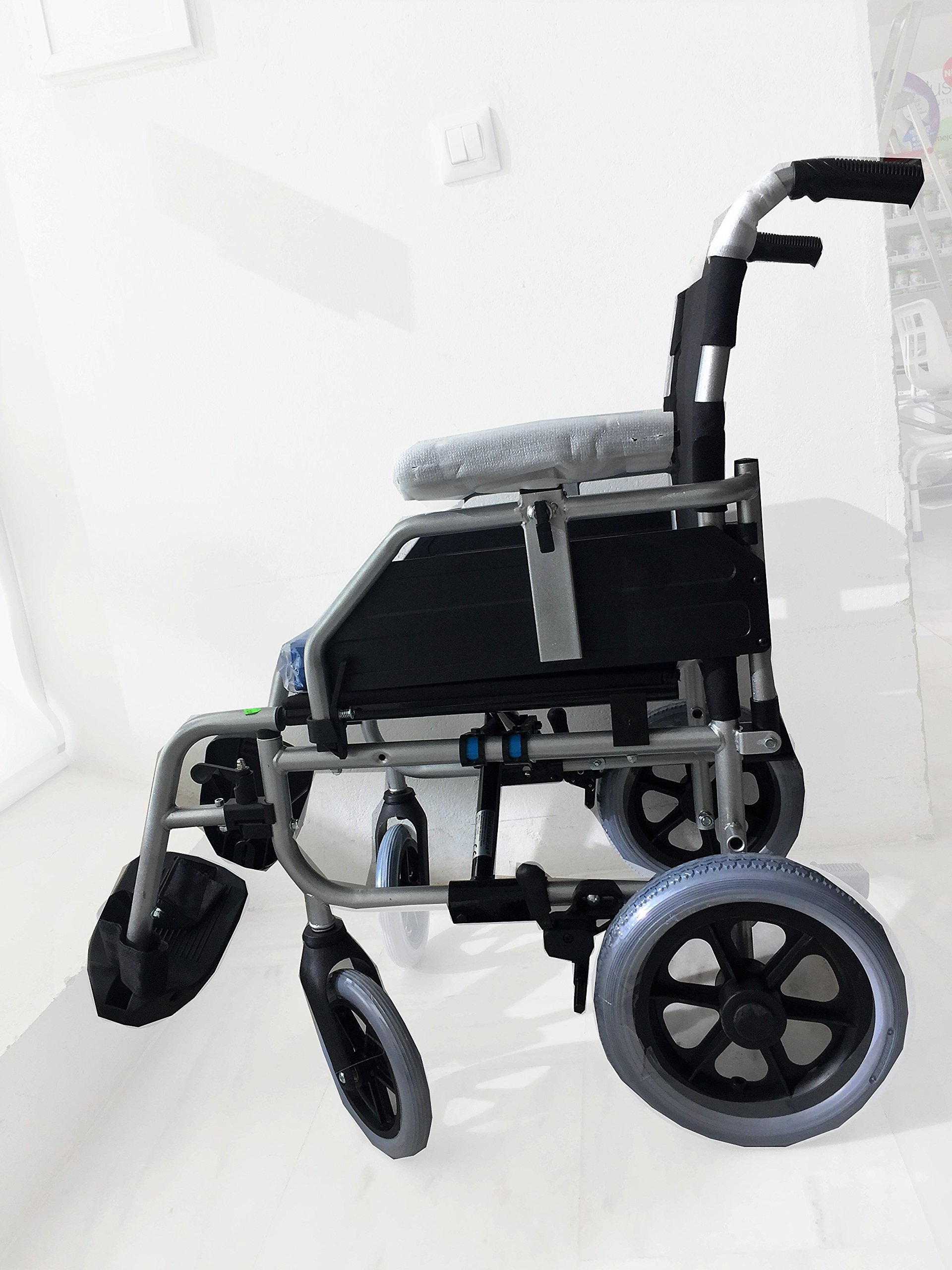 ¡¡¡SILLA DE RUEDAS + COJÍN ANTIESCARAS !!! SILLA PLEGABLE "APOLO 2" RUEDA 600 ANCHO 45 CM
