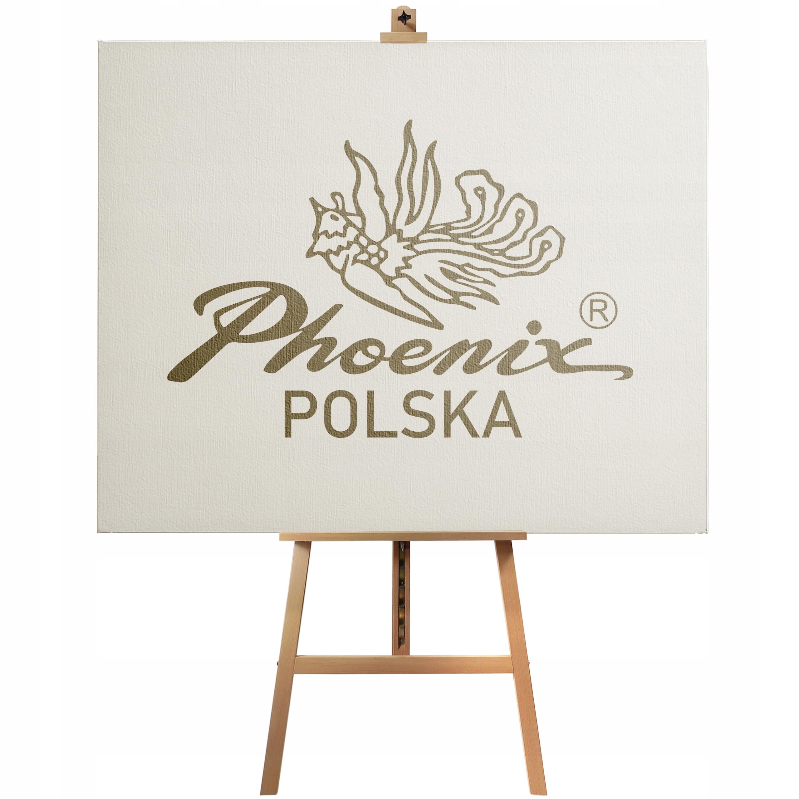 Phoenix sztaluga z litego drewna bukowego – 230 cm – regulowana wysokość – składana – na płótna do 137 cm