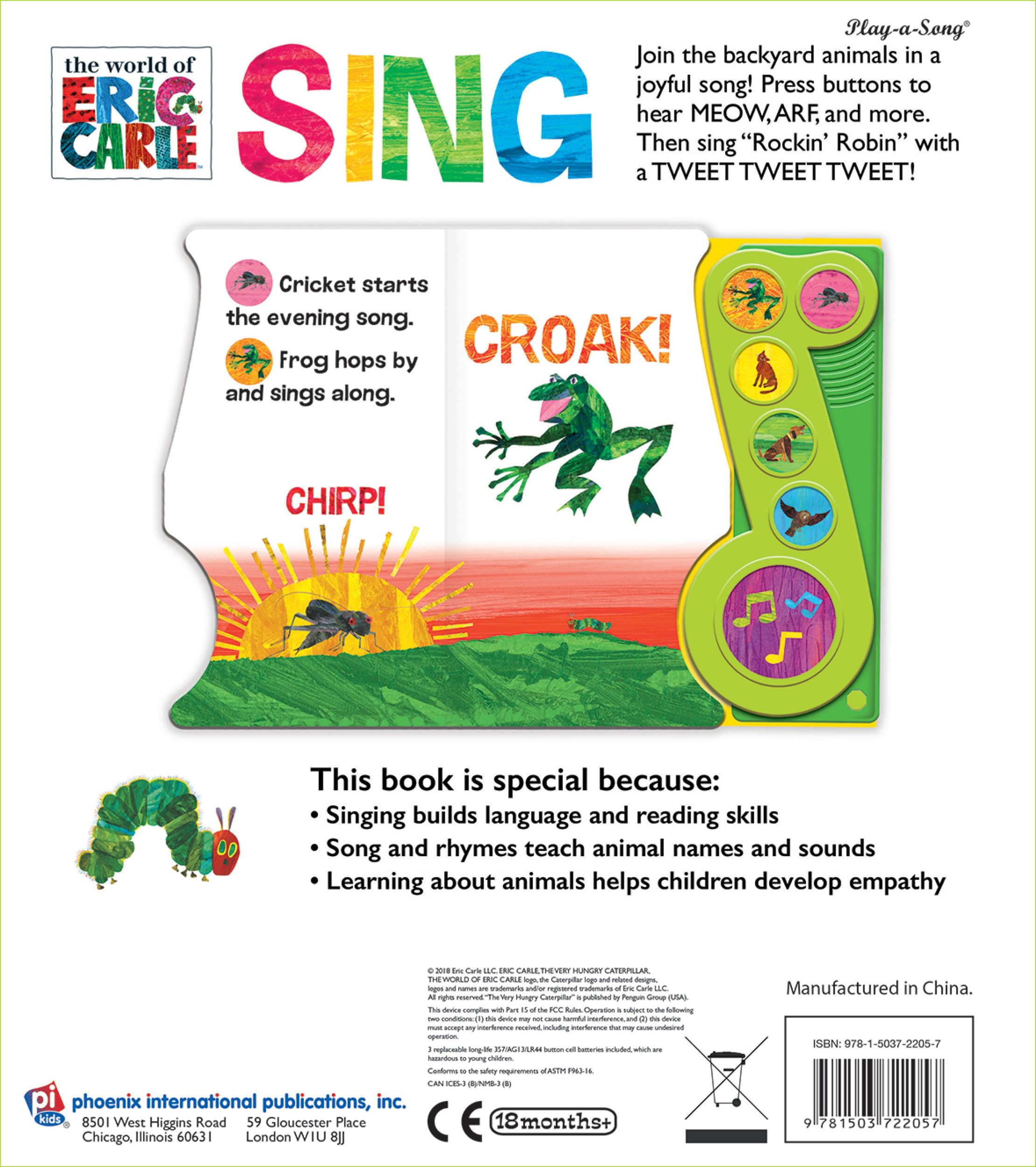 World of Eric Carle: Sing Sound Book