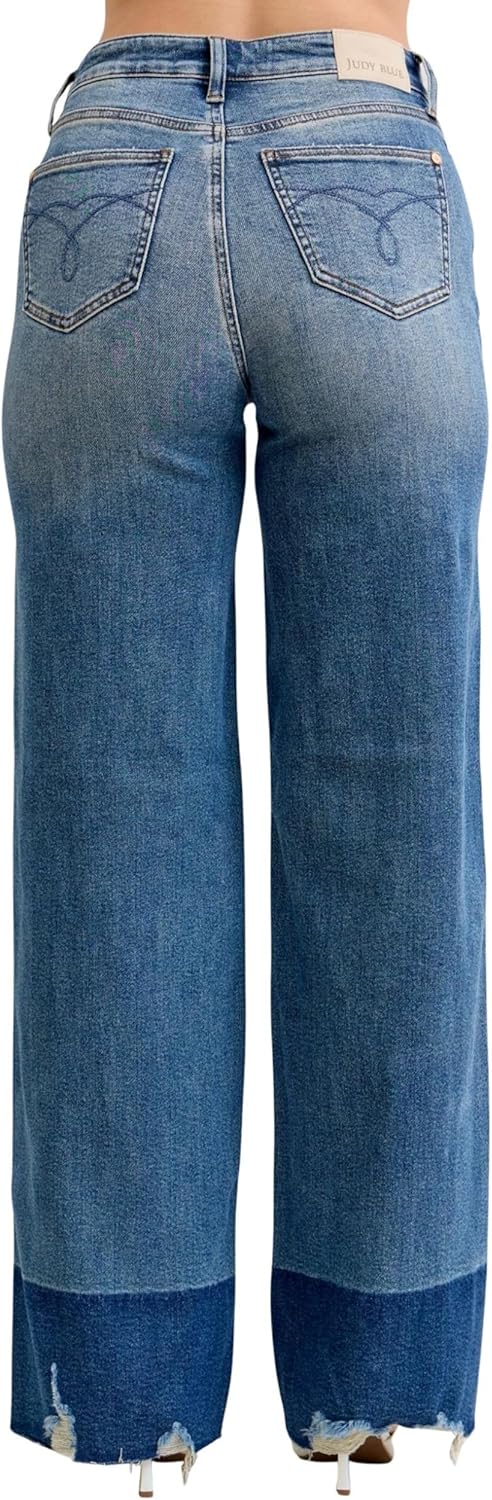 Judy Blue Women's High Rise Column Straight Jeans - Image 2