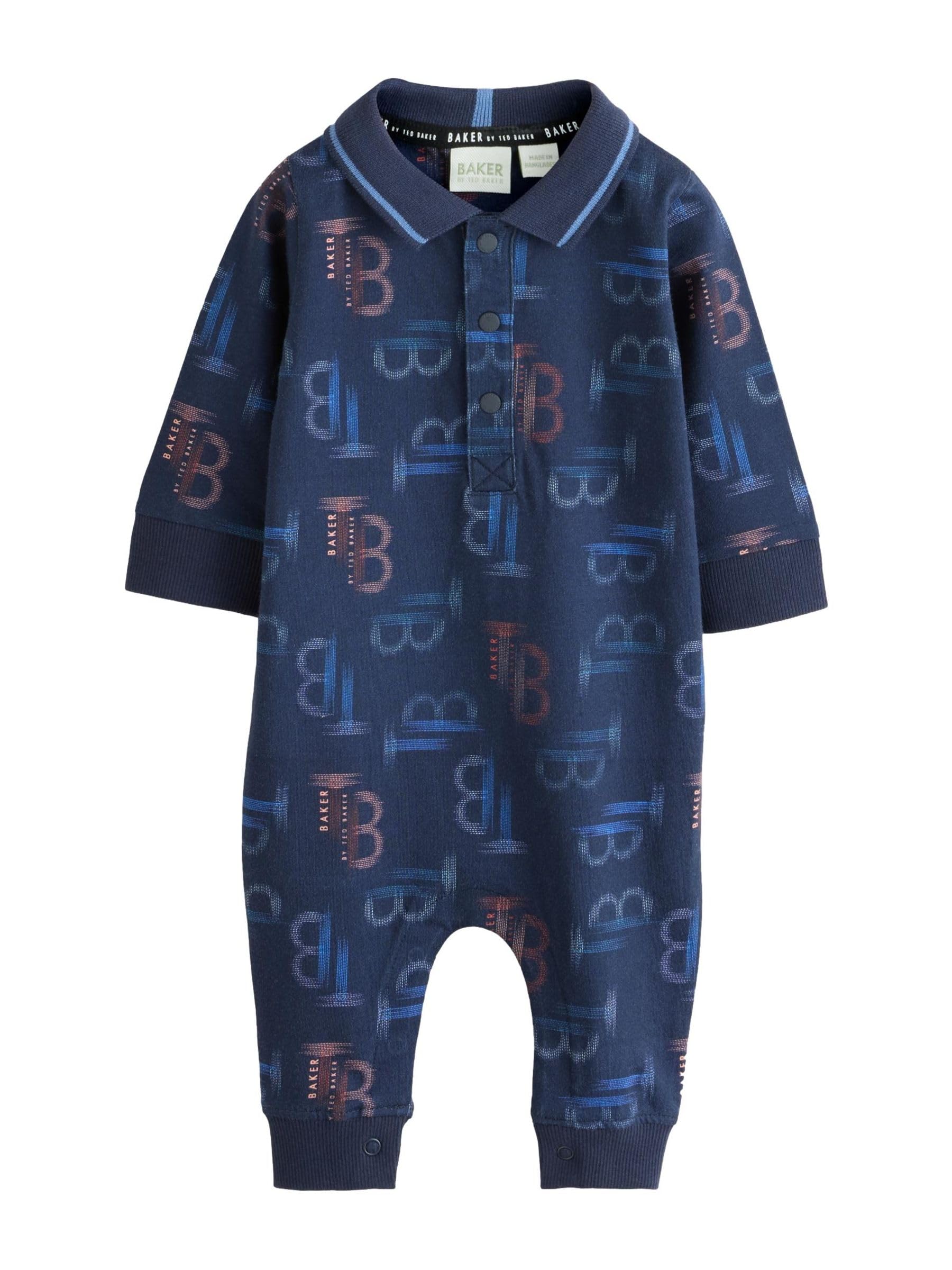 Baby Jungen Bedruckter Strampelanzug