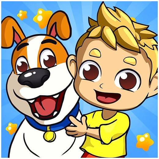 Vlad and Niki Pet Salon Games for baby toddlers kids boys girls 1,2,3,4,5,6,7,8,9,10,11,12 years old Racing Car Bike and monster truck learning brain puzzle superheroes fun app