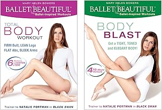 Ballet Beautiful - Classic Body Toning and Cardio Blast DVD Workout Bundles. Mary Helen Bowers Barre Dance Inspired Fitness DVD