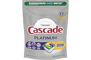 Cascade Platinum Dishwasher Pods, Boost Actionpacs, 92-Count
