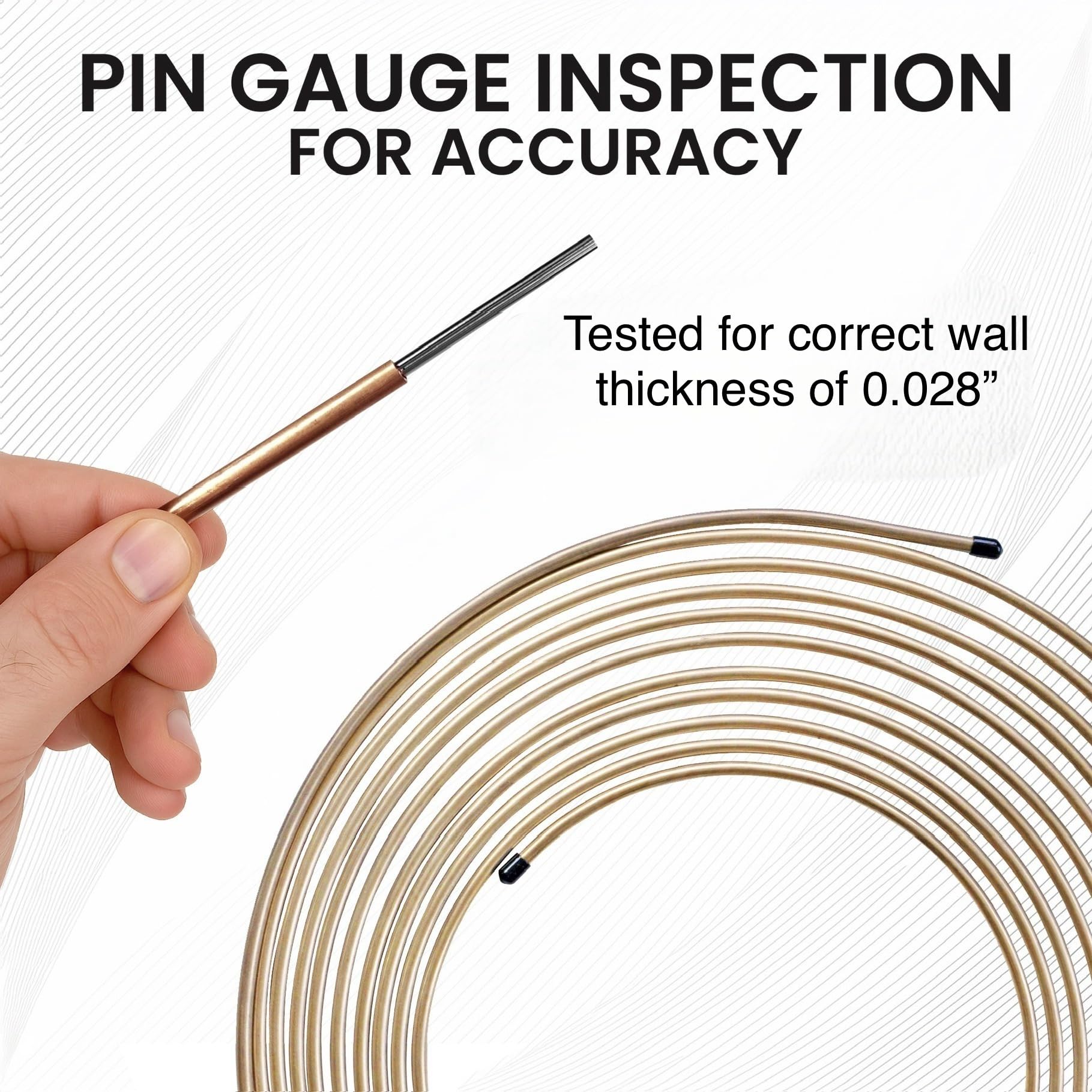 Aazon.co: Eastwood 3/16 In. 20 Foot Roll Stainless Steel Brakeline - Foto 7