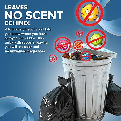 Miniatura 18 de Zero Odor Eliminador de olores multiusos - Olor de aire y superficie - Tecnología patentada para baño, cocina, tela, armario, huele muy bien