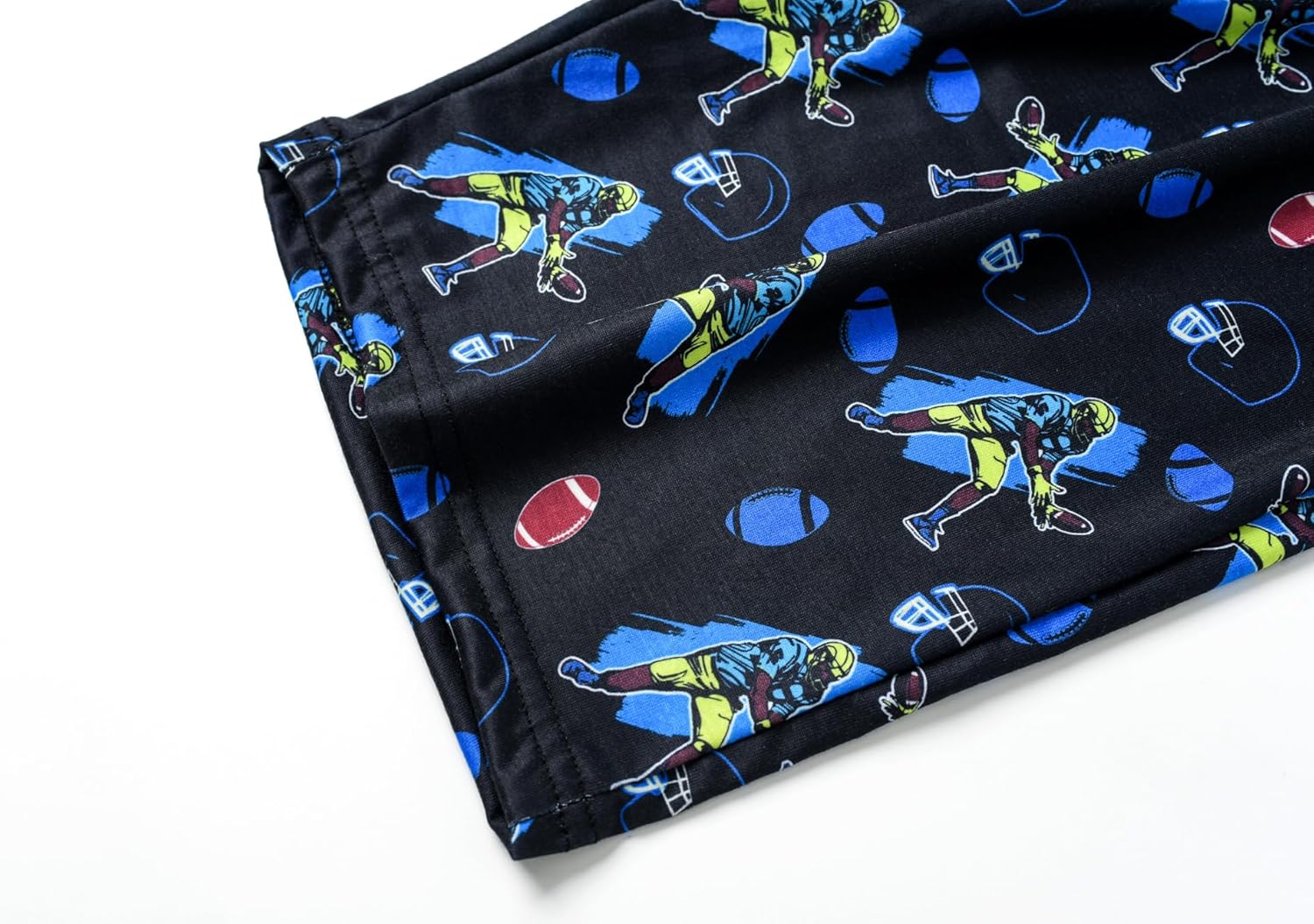 CYCHELRY Little Big Boys Summer Orange Gamer Pajamas Short Sleeve and Shorts Soft Nighty PJS 2PCS Sleepwear Set Size 6-16 - Image 7