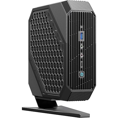 MINISFORUM HX99G Neptune Mini PC AMD Ryzen 9 6900HX 64GB DDR5 RAM 1TB SSD AMD Radeon RX 6600M Mini Computer Wi-Fi 6E/BT5.2, 2xHDMI / 2X USB4 Port, 2X Slot PCIe/SATA SSD, 5X USB3.2 Port for Gaming
