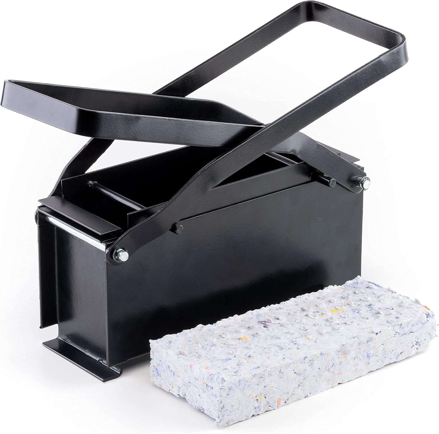 BnR Premium Paper log briquette maker for shredded newspaper This Easy To Use Press Recycle