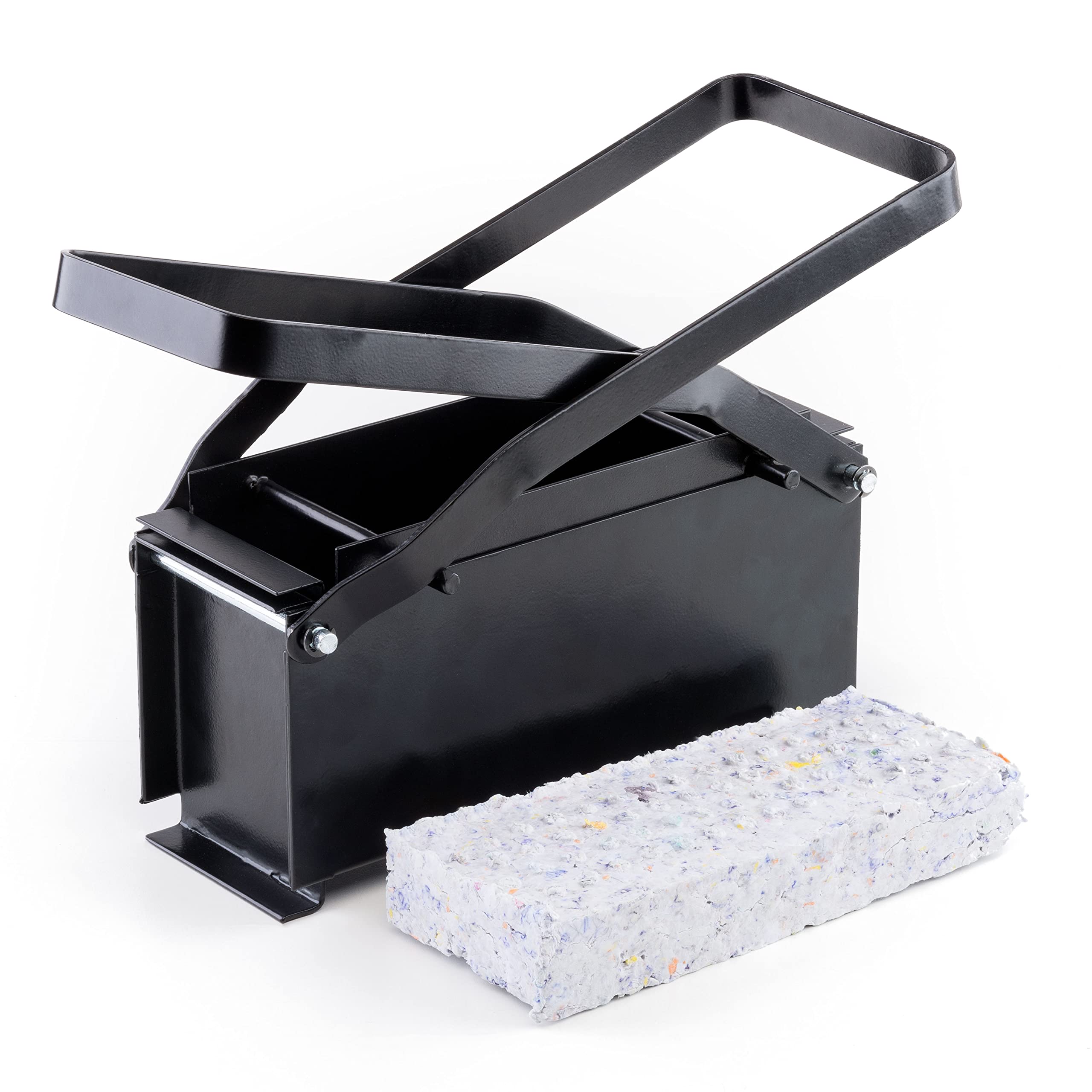 Buy BnR Premium Paper log briquette maker for shredded newspaper This