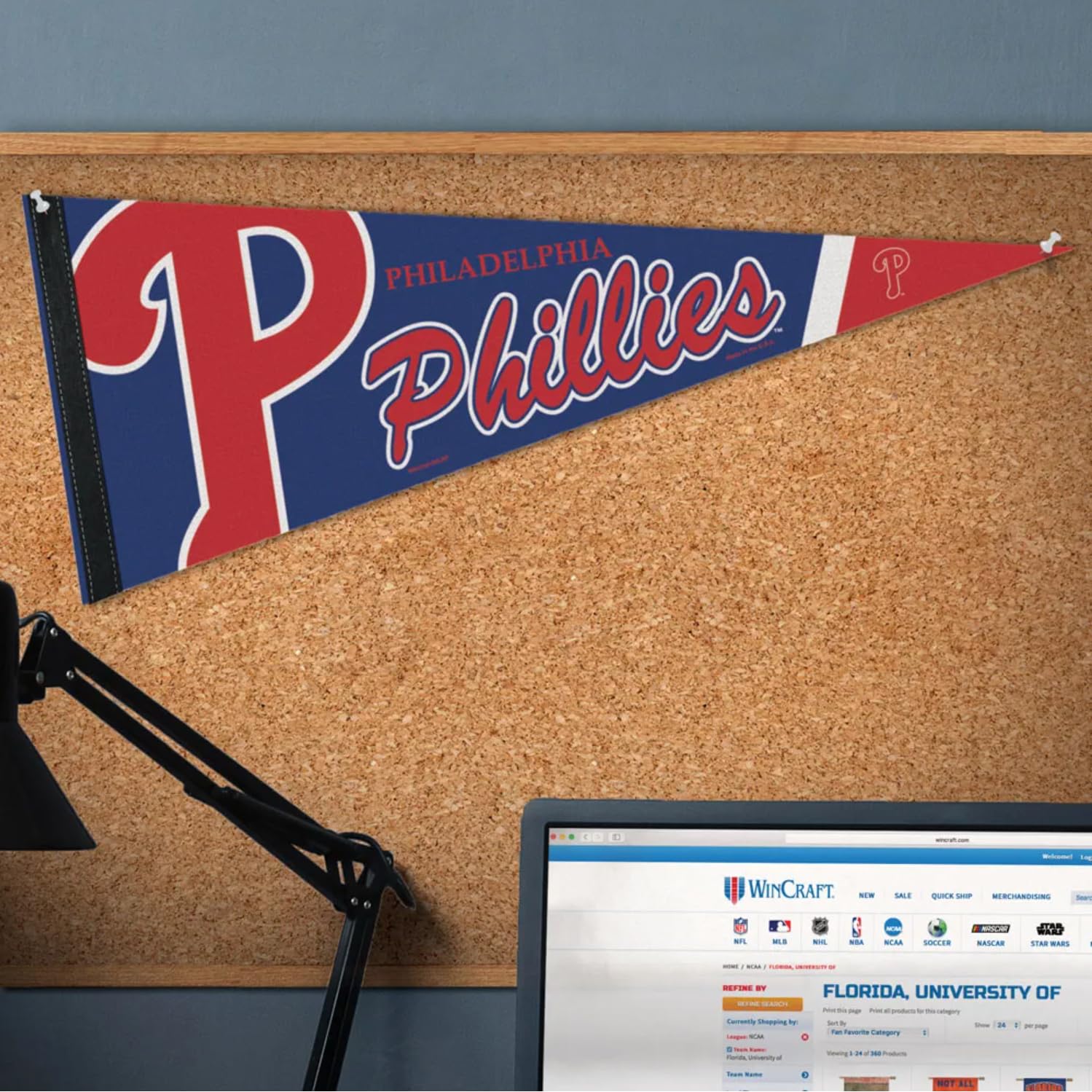 Wincraft MLB Philadelphia Phillies Premium Pennant