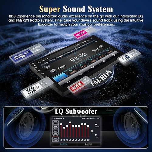 Miniatura 8 de Para Hyundai-Sonata-Radio 2010-2015 CarPlay inalámbrico de 9 pulgadas Android 11 coche estéreo inalámbrico Android Auto GPS unidades de navegación