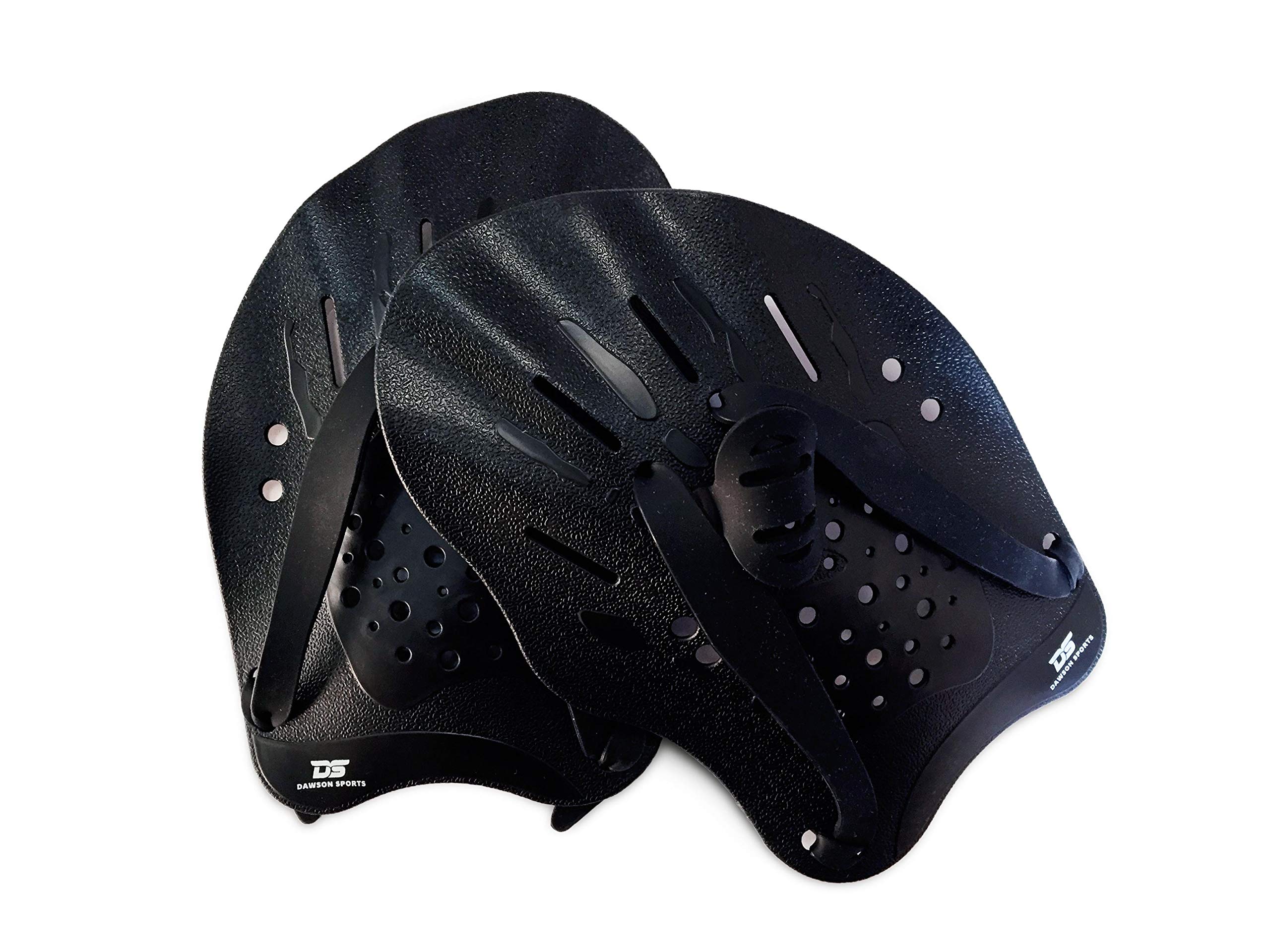 Dawson SportsHand Paddles - Black: Enhance Your Swim Performance with Premium Quality Paddle Training Gear for Swimmers of All Levels - Improve Technique & Strength and Ideal for Pool Workouts
