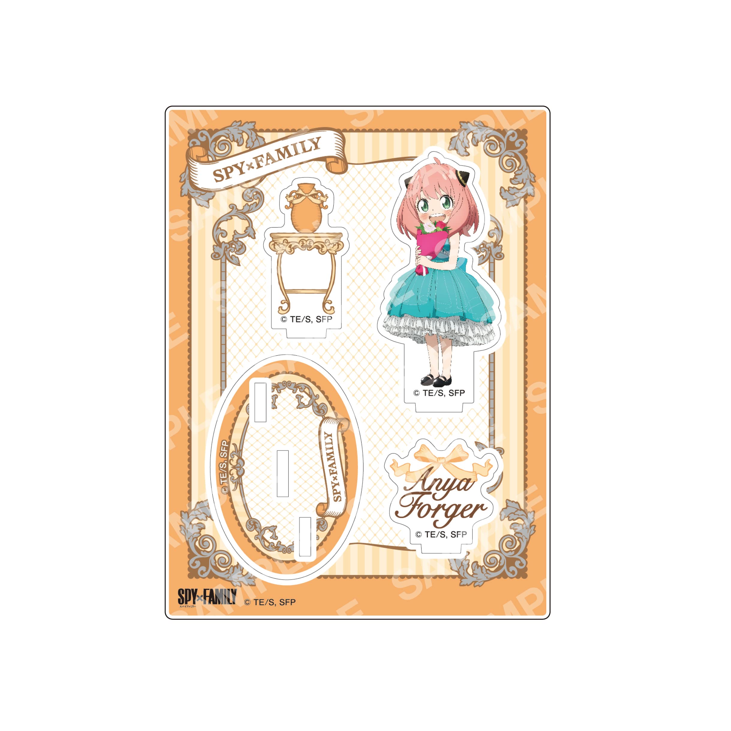 Amazon.co.jp: SPY x FAMILY B アーニャ 花束シリーズ アクリル 