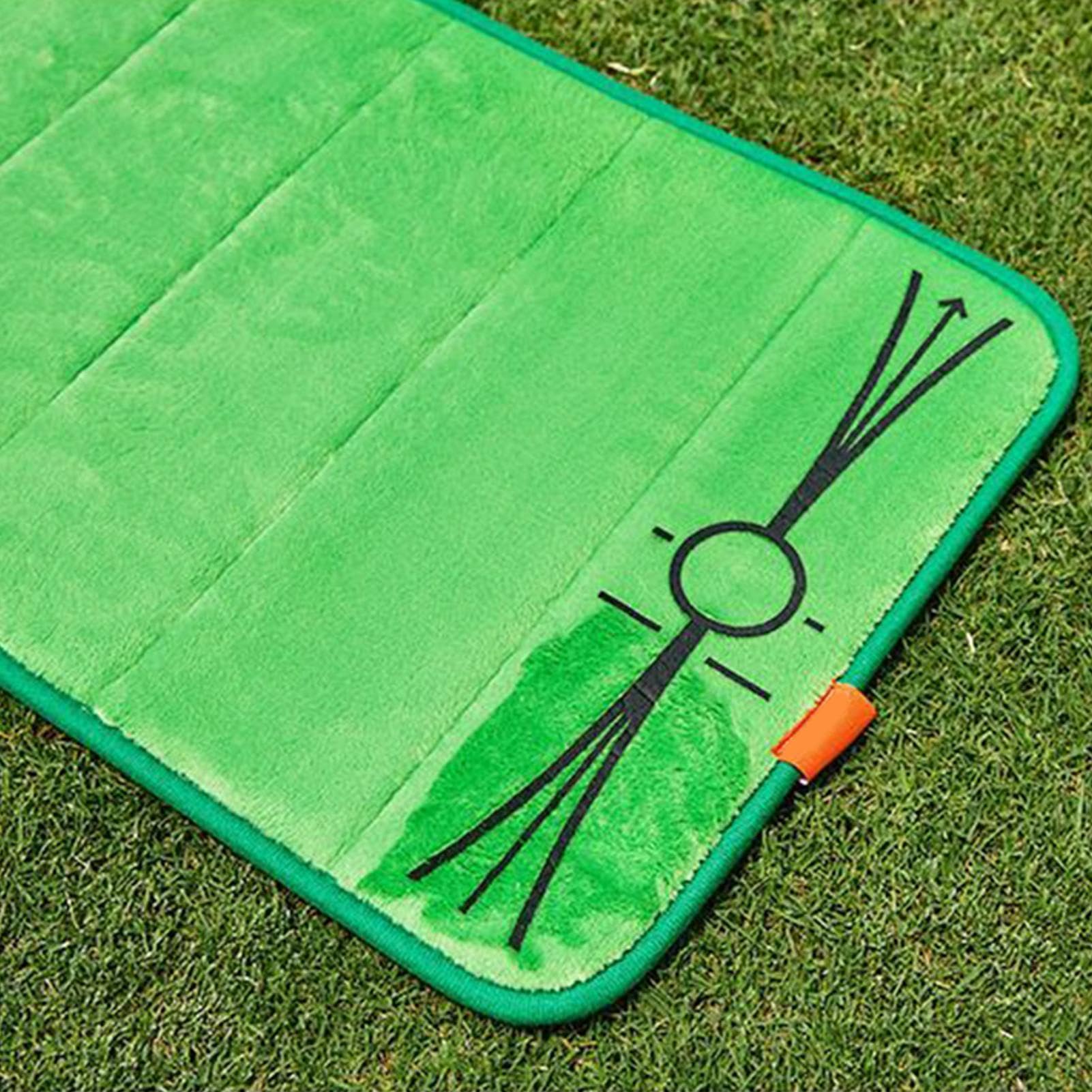 Golfschwungmatte*1 - Golf Trainingsmatte | Golfschwung Trainingsmatte | Rasenteppich Übungsausrüstung Chipping Indoor Outdoor Zuhause Gartenbereich