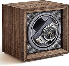 Olvy Automatic Watch Winder, Watch Winder Box, Watch Winder, Extremely Silent Motor, Flexible Watch Cushion