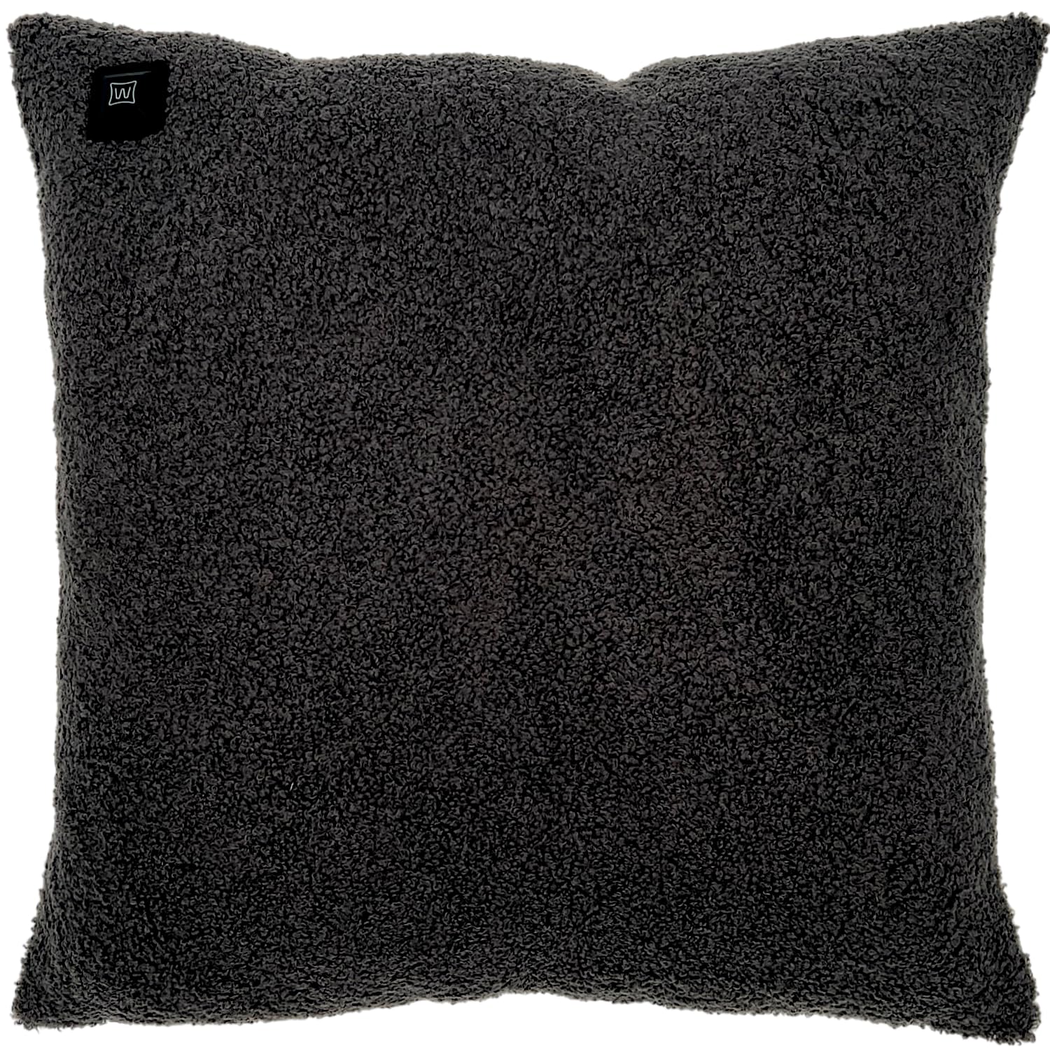 Almohadilla térmica inalámbrica, incluye Warmpi® Powerbank (10.000mah) - Teddy Dark Grey Boucle -El cojín eléctrico también tiene un cable de 3 m para calentar a través de la toma de corriente