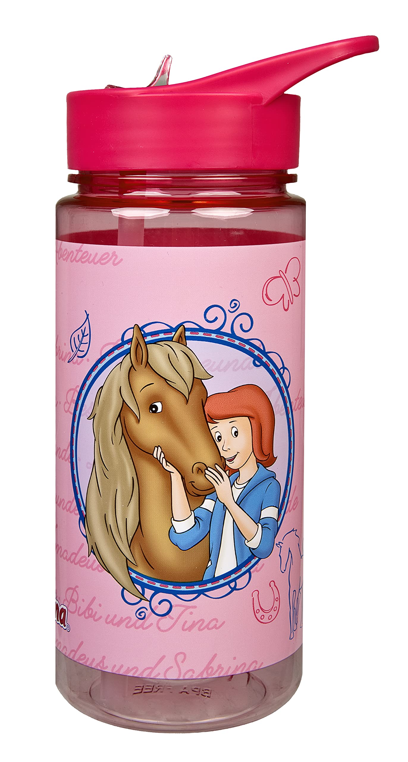Scooli Bibi & Tina AERO light water bottle, with fold-out drinking spout - 500 ml โ image 1