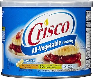 Crisco All Vegetable Shortening-16 OZ