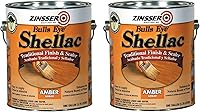 Vista 3 de Zinsser 408 Bulls Eye Shellac - Aerosol de acabado tradicional y sellador, 12 onzas, transparente