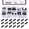 Swpeet 40Pcs 20 Different Types 74HCxx and 74LSxx Series Logic IC Assortment Kit with Container, Low-Power Schottky Logic IC Series Shift Output Registers IC chip for IC Chip Work