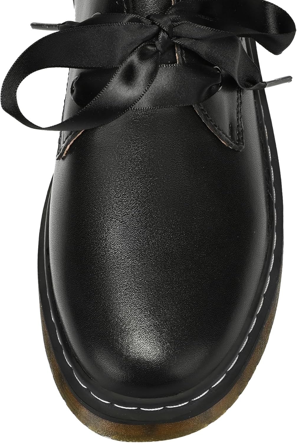 Women Lace-up Platform Chunky Loafers Classic Lug Sole Oxford Shoes Business Work Office Dress Shoes - Image 6