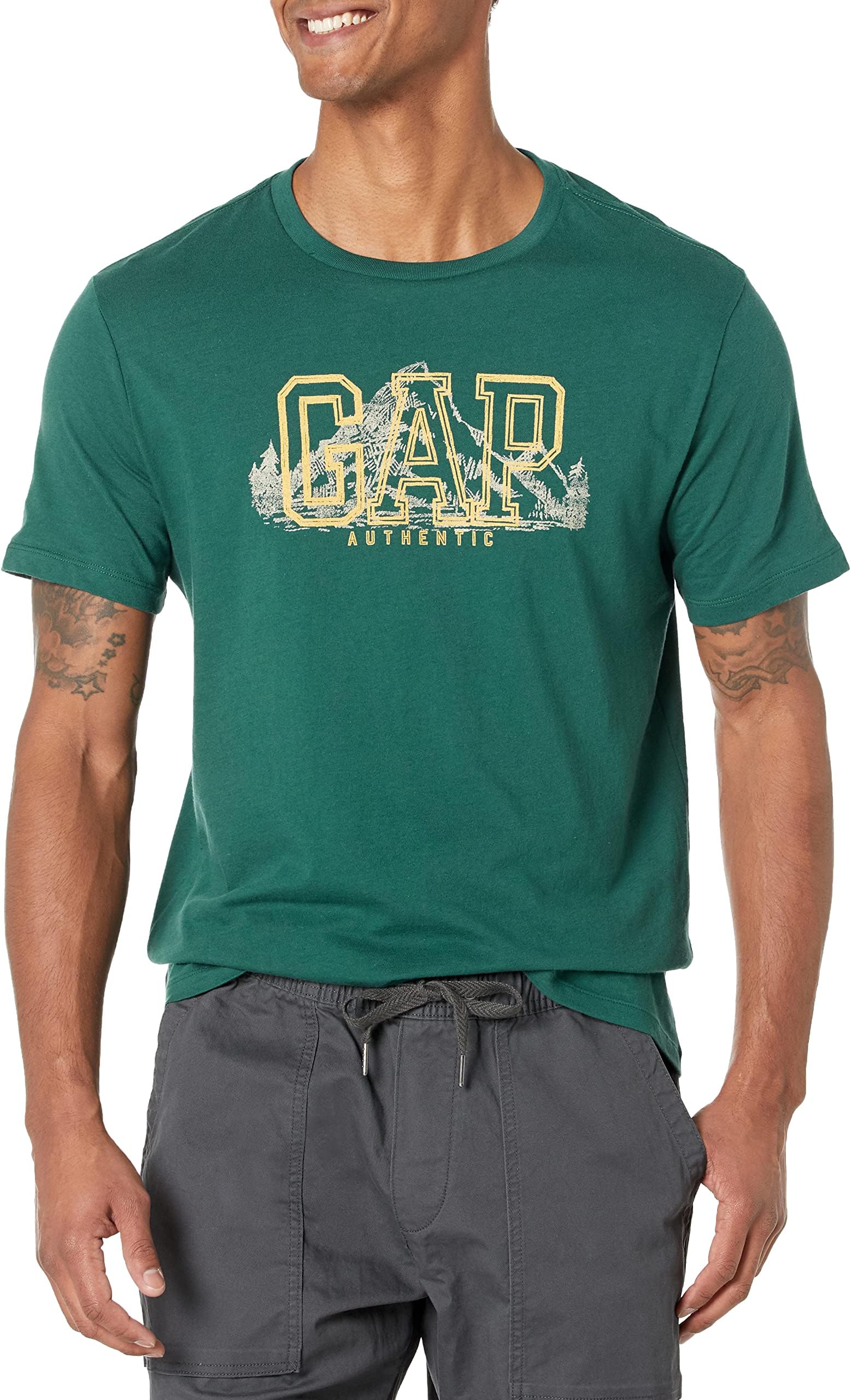 GAPmens V-ss Vintage Logo T-Shirt