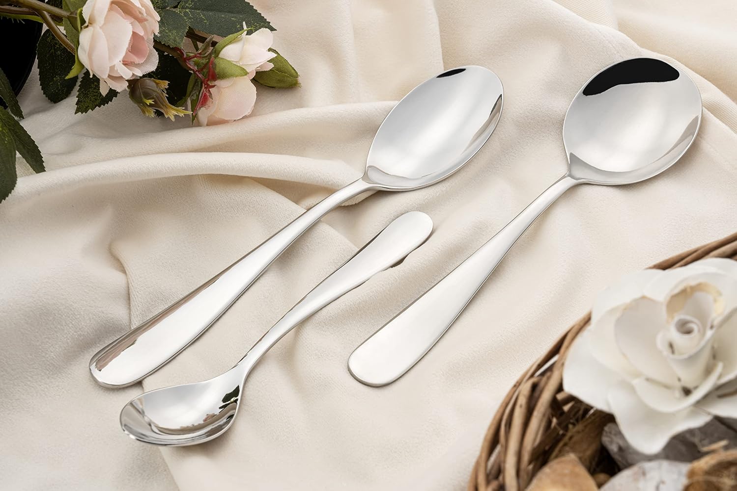 Grunwerg TASCLR Tablespoons, Stainless Steel