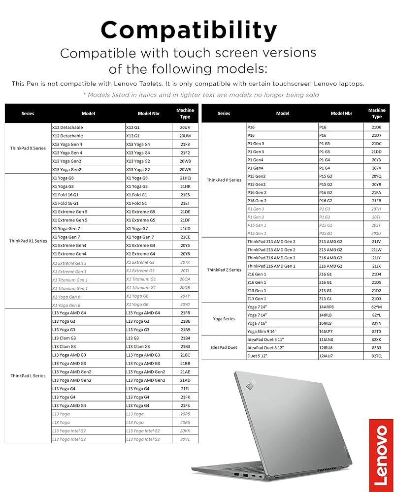 液タブ・ペンタブ Lenovo Precision Pen 2 (Laptop) Amazon.com: Lenovo Precision Pen 2 (Laptop) – USB-C Charging