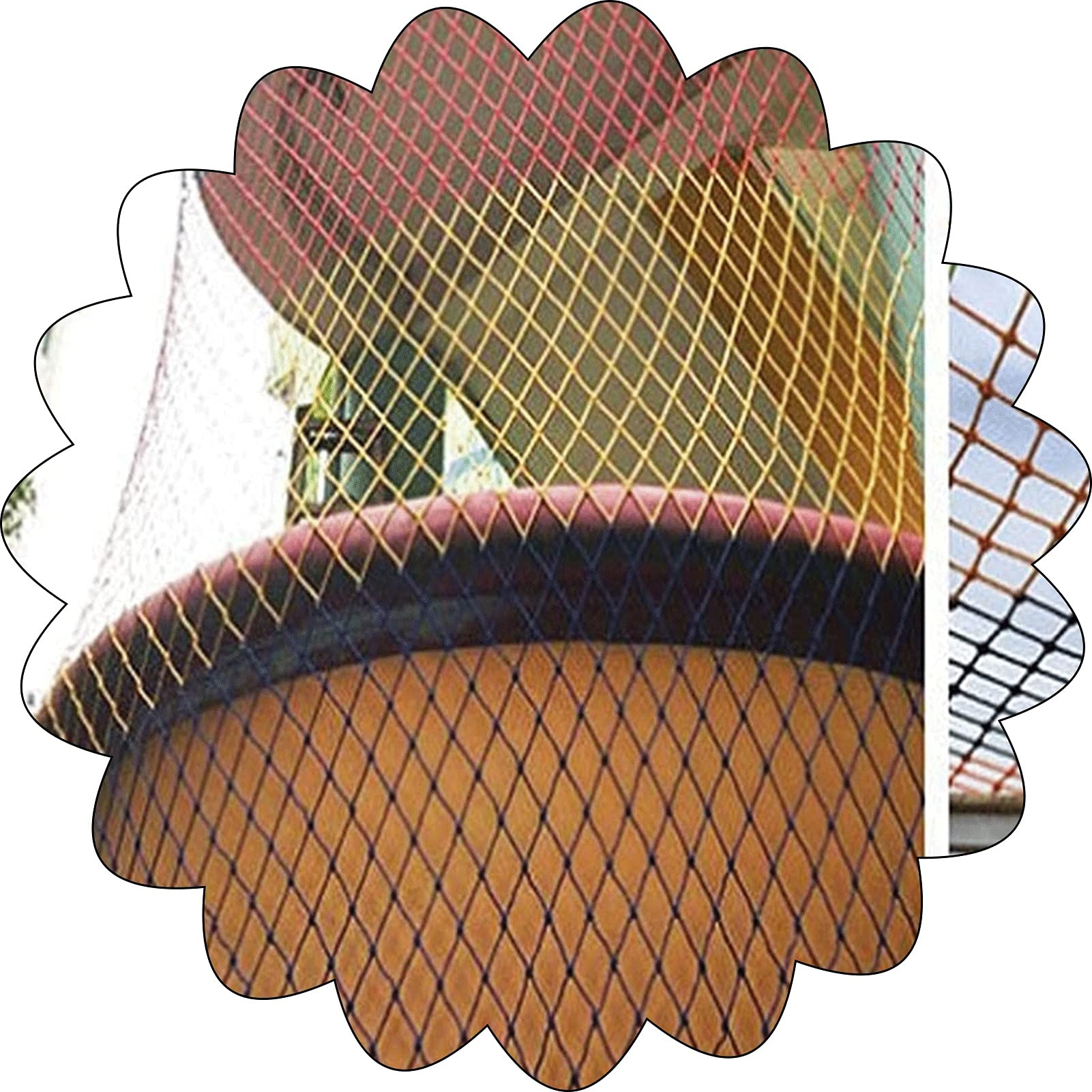 Filet de sécurité extérieur balcon et aire de jeux pour enfants sereins