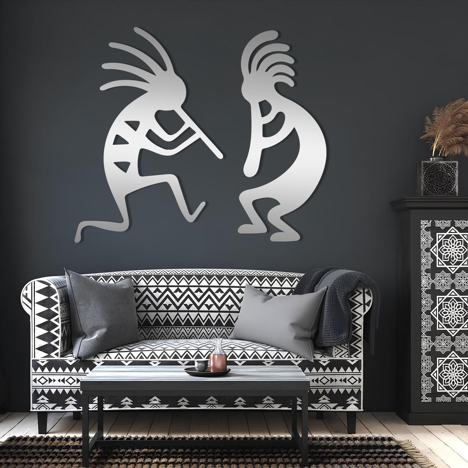 Kokopelli Wall Art Outside Southwest Kokopelli Metal Wall Art 24 