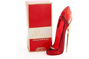 EBC Princess High Heel Shoes Red Eau De Perfume For Woman, 100ml/3.4 OZ
