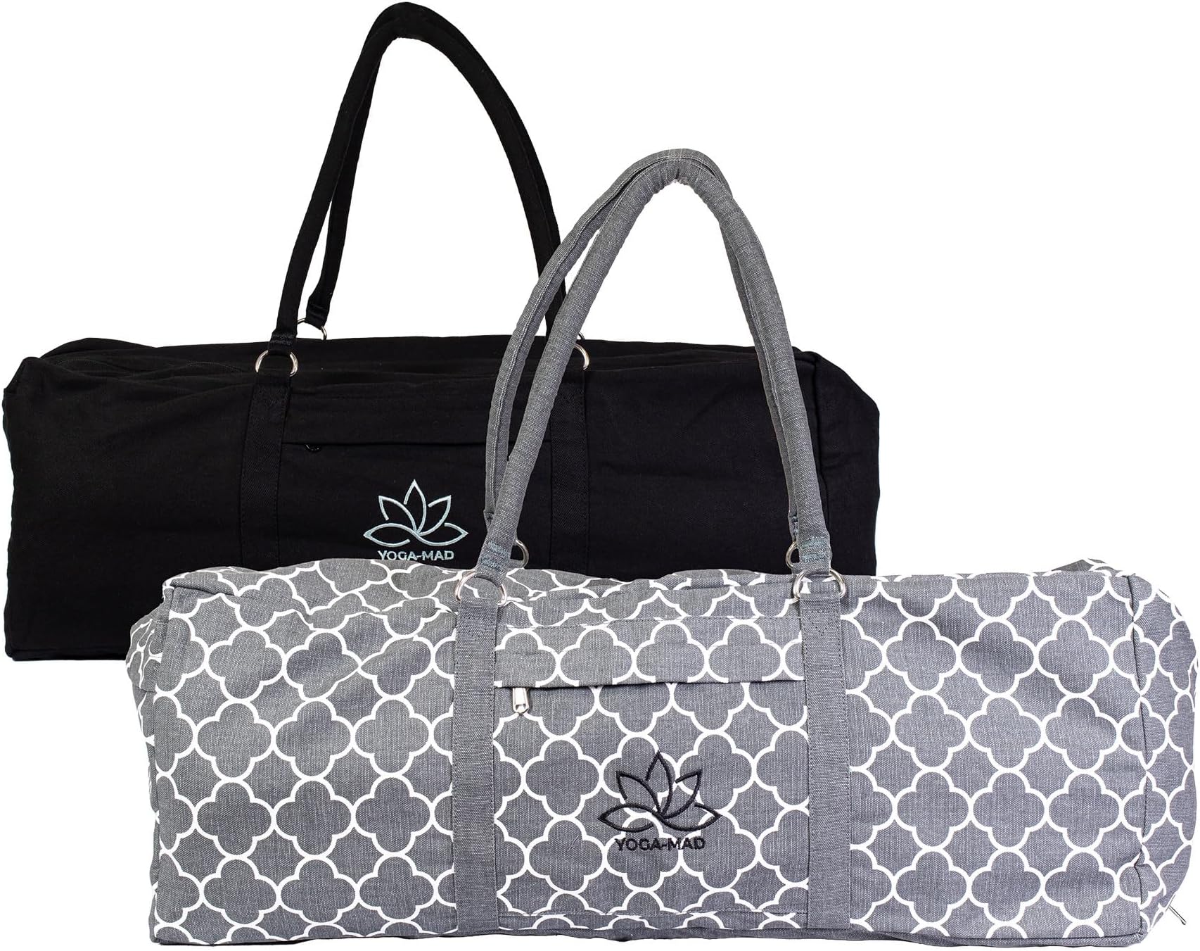 Pilates and Yoga Kit Bag | Unisex Carrier with Full Length Zip | Stores Mat and Accessories | Suitable for Yoga, Pilates, Gym and Exercise