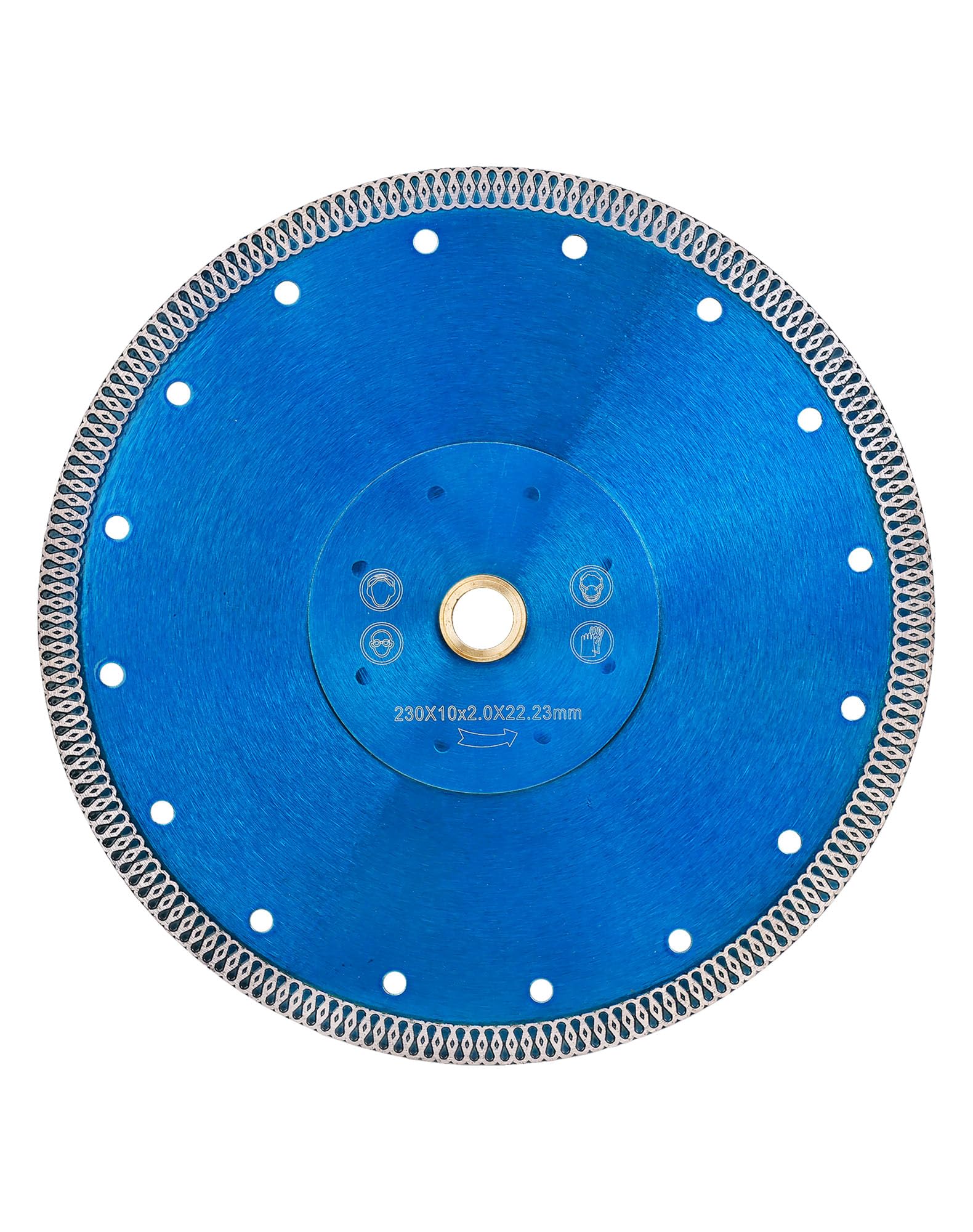 Solidure 230mm Diamond Cutting Discs,Super Thin 9 inch Turbo Diamond Blade for Granite Marble Ceramic Tiles