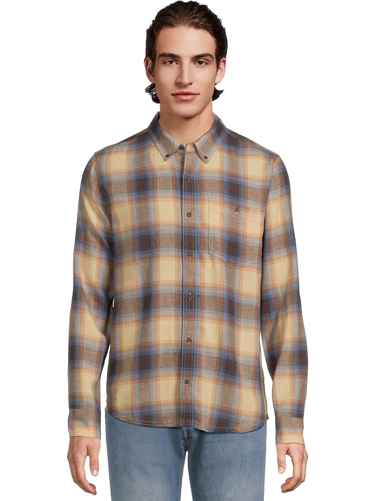 Brown Toad&Co Airsmyth Long Sleeve Shirt